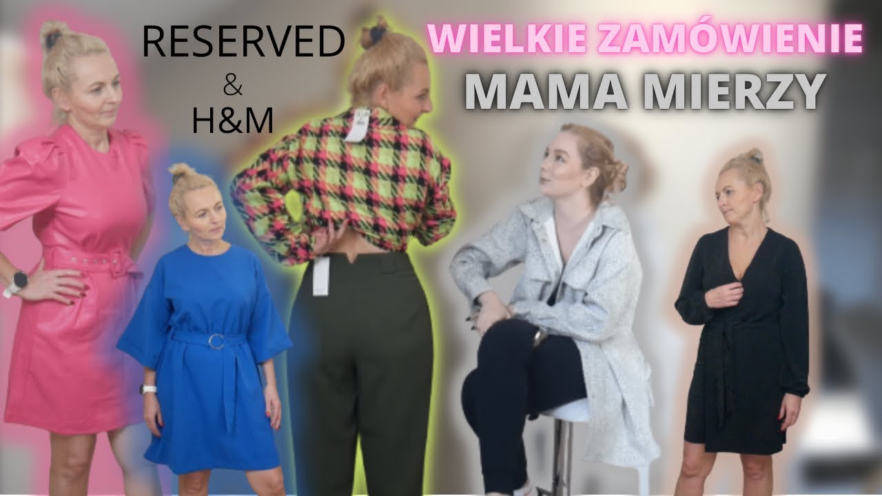 MIERZYMY MAMA - DUŻO SUKIENEK - RESERVED, H&M