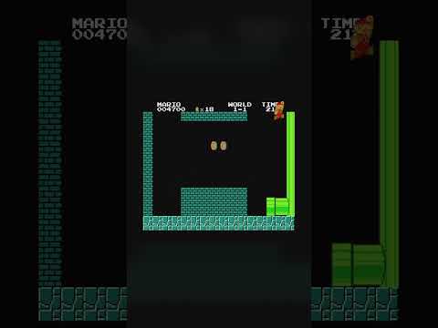 Wall Jump Trick in Super Mario Bros! 😮