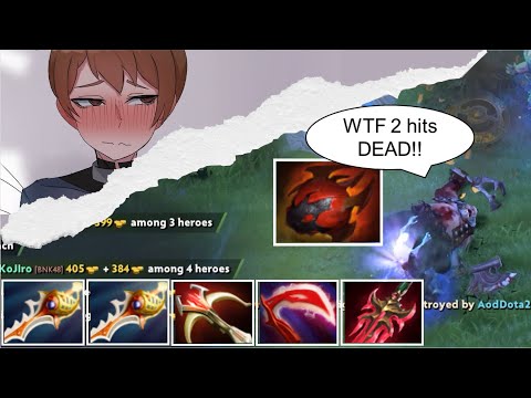 HOW TO MAKE YOUR ENEMY DELETE DOTA 2  | Marci | AodDota2 | Highlights |