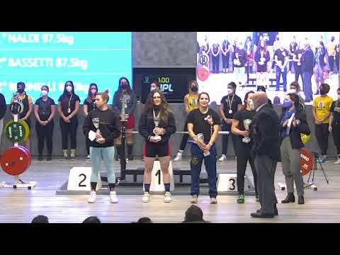 6^ GARA NAZIONALE OPEN DI PANCA CLASSIC - - DONNE CAT. -63,-69,-76,-84,+84 KG.