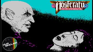 Nosferatu the Vampyre - Don't think he won't BITE YOU!  It's ZX Spectrum fun on Our Sinclair!