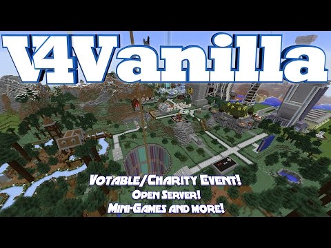 V for Vanilla Gaming - V for Vanilla Minecraft | Votable/Charity Event Night | NOV 5TH 930PMEST
