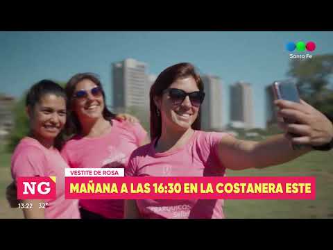 Vestite de rosa: mañana 16.30 en la Costanera Este