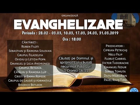 Evanghelizare - 2019 - [promo]