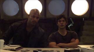 Bob Morley & Ricky Whittle - 11/11/14 - KsiteTV