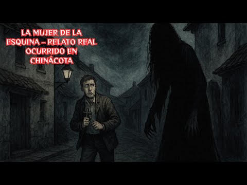 🔴LA MUJER DE LA ESQUINA – RELATO REAL OCURRIDO EN CHINÁCOTA#relatosiniestro#terror #miedo#horror