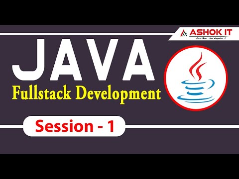 Java Fullstack Development Session 1 Ashok It