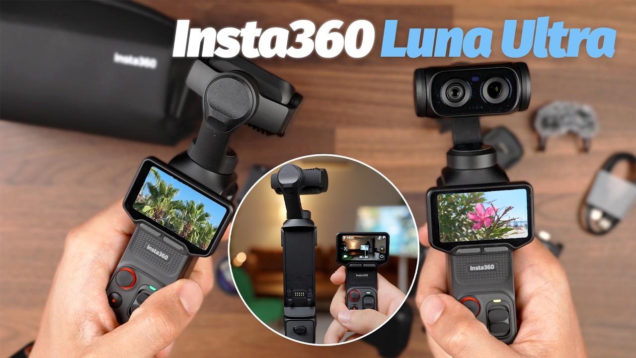 BUNLAR HEP VLOG KAMERASI! Insta360 Luna Ultra Creator Bundle (paket içeriği ve kullanımı)
