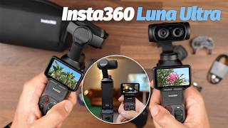 BUNLAR HEP VLOG KAMERASI! Insta360 Luna Ultra Creator Bundle (paket içeriği ve k
