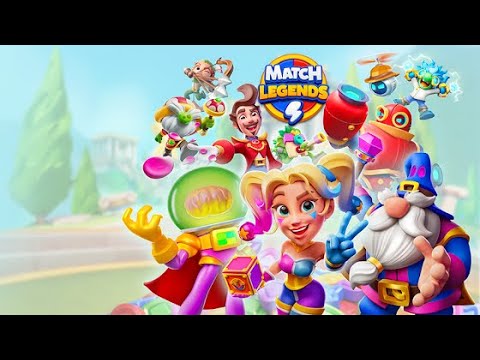 Match Legends - PvP Match 3 (by IMAGINITE STUDIOS) IOS Gameplay Video (HD)