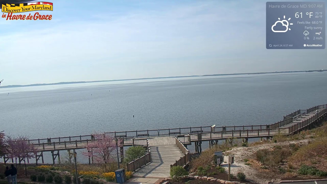 Post: Chesapeake Bay Live Webcam Havre de Grace, MDwebcam