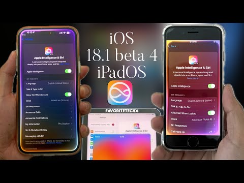 Apple intelligence for iPhones on iOS 18.1 beta 4 🚀