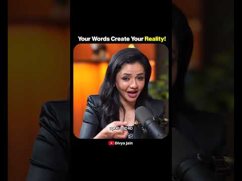 Speak wisely: True Power of Words | Divya Jain