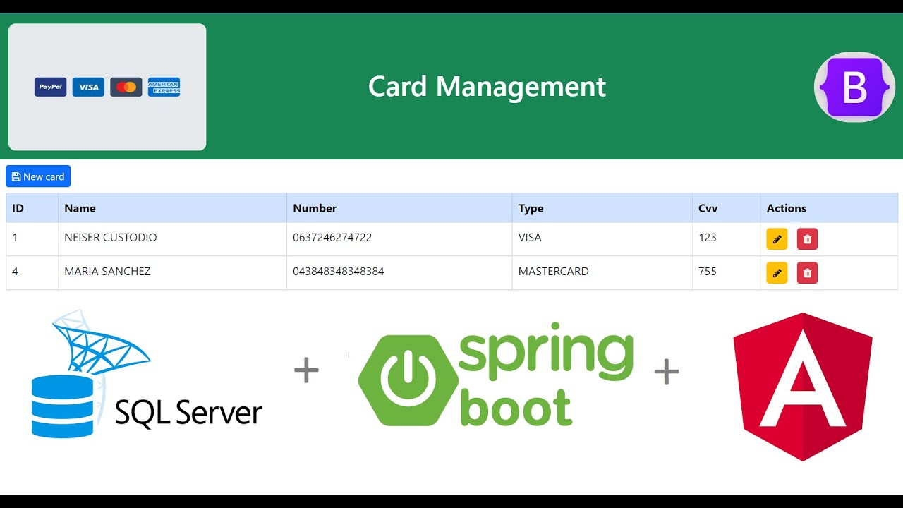 Crud en Java spring boot con SQL Server y Angular 6/6