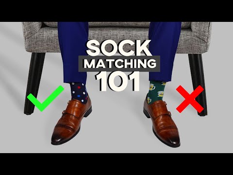 How To MATCH Socks With Your Outfit! | Pick the RIGHT Dress Socks EVERYTIME!
