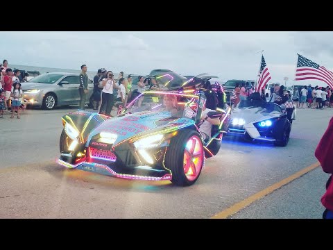 COMO ESTA LA ISLA DE GALVESTON TEXAS 4 DE JULIO 2021.