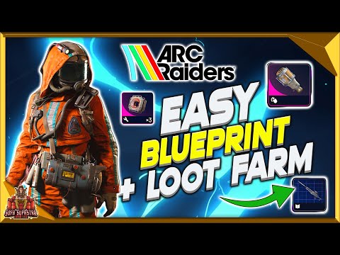 Arc Raiders Best Easy Blueprint Farm - How To Get Insane Weapons Purple Resources & Blueprints Fast