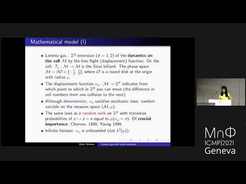 ICMP Thematic Session 1 - Dynamical Systems (b)