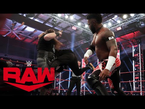 Viking Raiders & Ricochet & Cedric Alexander vs. Akira Tozawa & Ninjas: Raw, Aug. 10, 2020