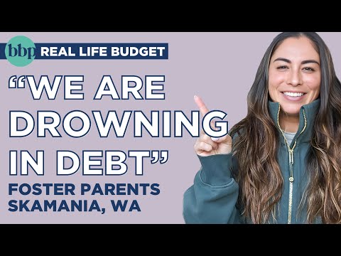 BBP REAL LIFE BUDGET | Foster Parents + Credit Card Debt