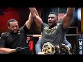 Crowning Moment: Francis Ngannou Wins UFC Heavyweight Title ?