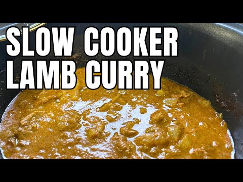 SLOW COOKER LAMB CURRY