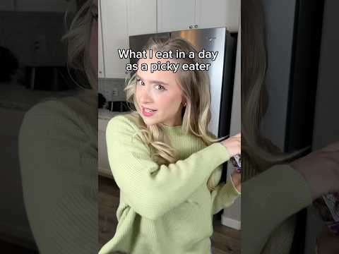 What I eat in a day as a picky eater