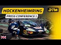 DTM 2025 Hockenheim - Pressekonferenz nach Rennen 1