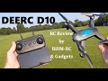 DEERC D10 review -  Fun Foldable Drone with WiFi FPV 1080p Camera