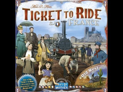 Dad vs Daughter - Ticket to Ride France