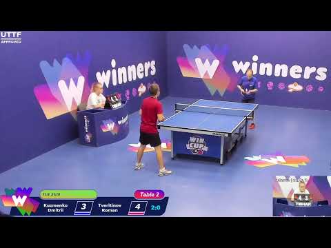 WINners CUP table 2  14.10  Kuzmenko Dmitrii - Tveritinov Roman 17:15