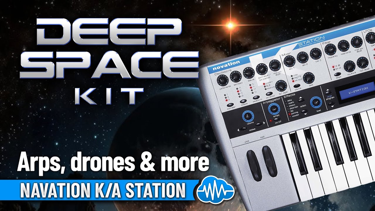 SCL495 - Deep Space Kit - Novation K / A-Station ( 100 presets ) - Video Preview 1