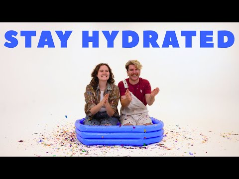 Stay Hydrated (Official Music Video) | Stay Hydrated with Chris & Lizzie
