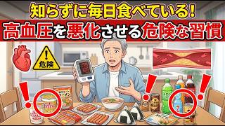 【危険】高血圧を悪化させる食習慣とは？毎日食べている人は要注意
