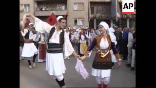 KOSOVO: PRISTINA: KLA ARMY PARADE