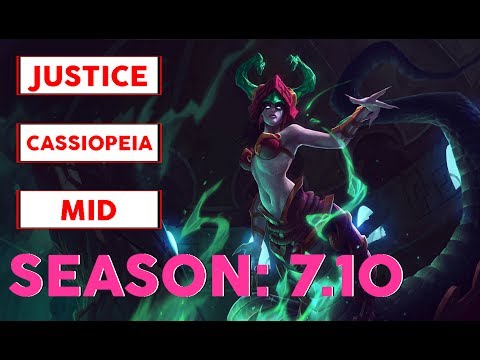 Longzhu Justice Cassiopeia Mid Challenger Korean Pro Replay