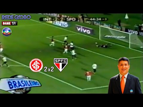 Brasileirão 2009 - Internacional 2x2 São Paulo