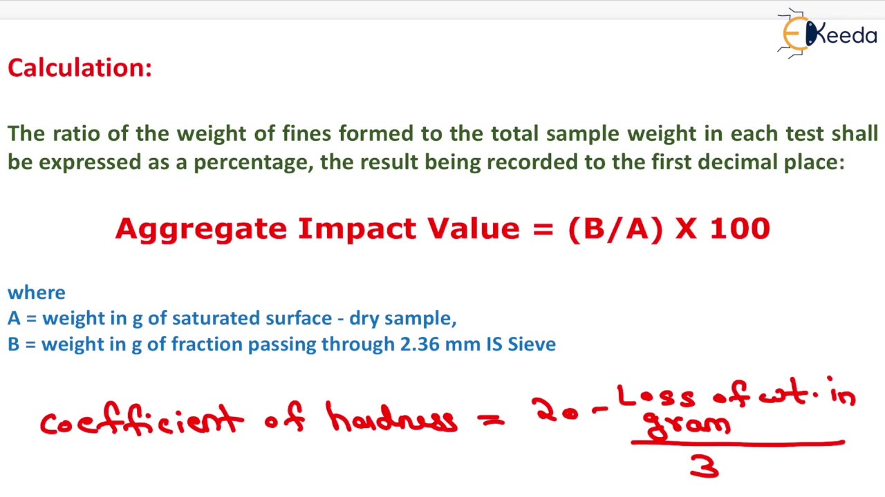 Soundness test - Introduction to Highway Materials - Transportation Engineering - GATE