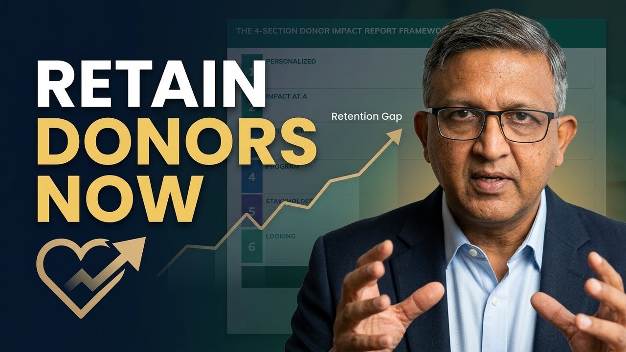 Donor reporting masterclass with Unmesh Sheth