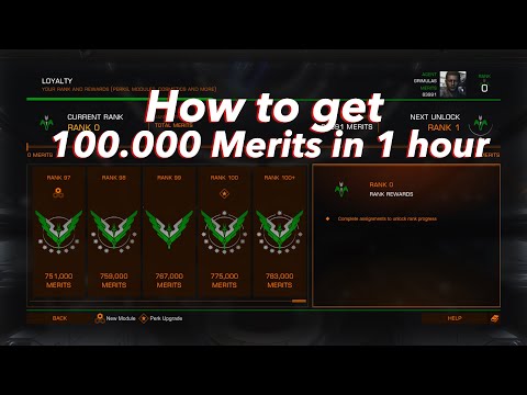 Elite Dangerous Odyssey. How to get 100.000 Merits in 1 hour