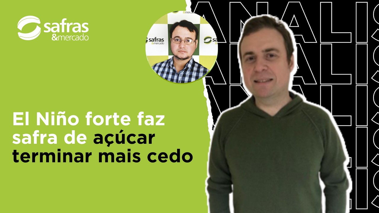 El Niño traz chuvas acima da média e encurta safra de açúcar do Centro-Sul