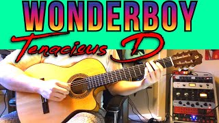 HOW TO PLAY - Wonderboy By Tenacious D (Full Song With Solo) - On Acoustic Guitar