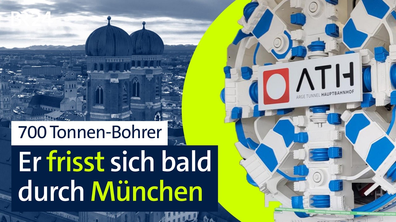 Münchens Mega-Bohrer: Risiko-Bau 2. Stammstrecke | BR24 vor Ort