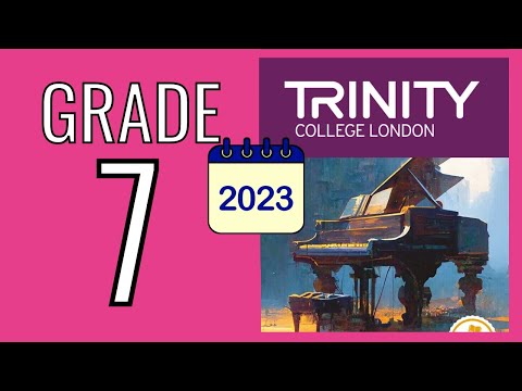 TRINITY Grade 7 Piano 2023 - Piano Exam Pieces from 2023