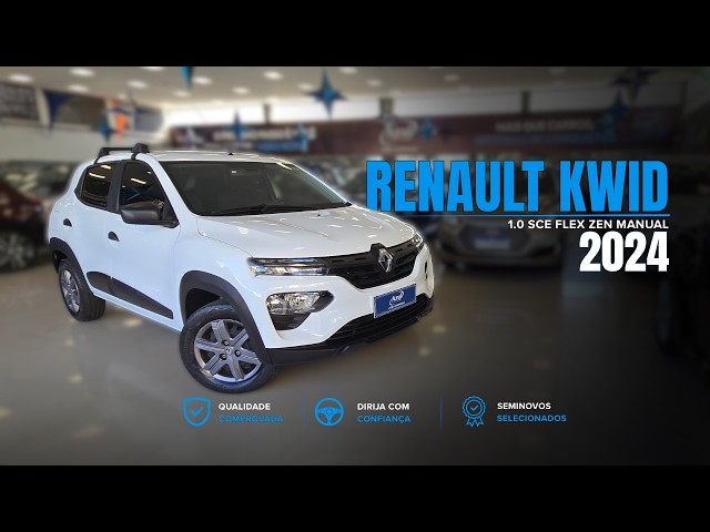 Vídeo RENAULT KWID 1.0 12V SCE FLEX ZEN MANUAL
