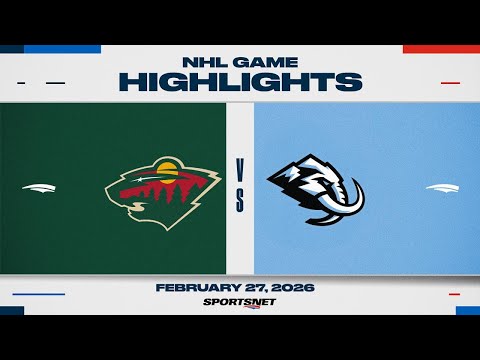 NHL Highlights | Wild vs. Mammoth - February 28, 2026