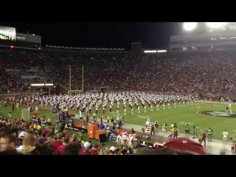 FSU Marching Chiefs; pre-game Clemson Sept. 20, 2014