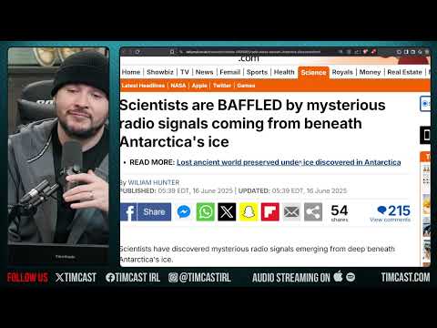  STRANGE SIGNALS Emerge From UNDER Antarctica, Scientists BAFFLED, Could Lost Civilization Be UNDER 