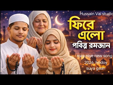 বছর ঘুরে আবার এলো | পবিত্র মাহে রমজান | হৃদয়ছোঁয়া রোজার গান | Hussain Vai Studio | Ramadan 2026
