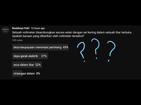 Ramai yang salah memahami soalan ini! Litar Terbuka?
